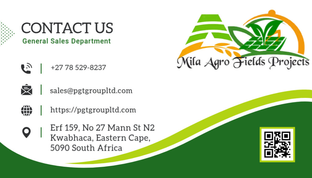 Contact Mila Agro Fields Projects